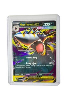 Pokémon TCG – Mega Sharpedo ex 061/094 – Double Rare – Holo
